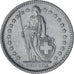 Münze, Schweiz, 2 Francs, 1975, Bern, VZ, Kupfer-Nickel, KM:21a.1