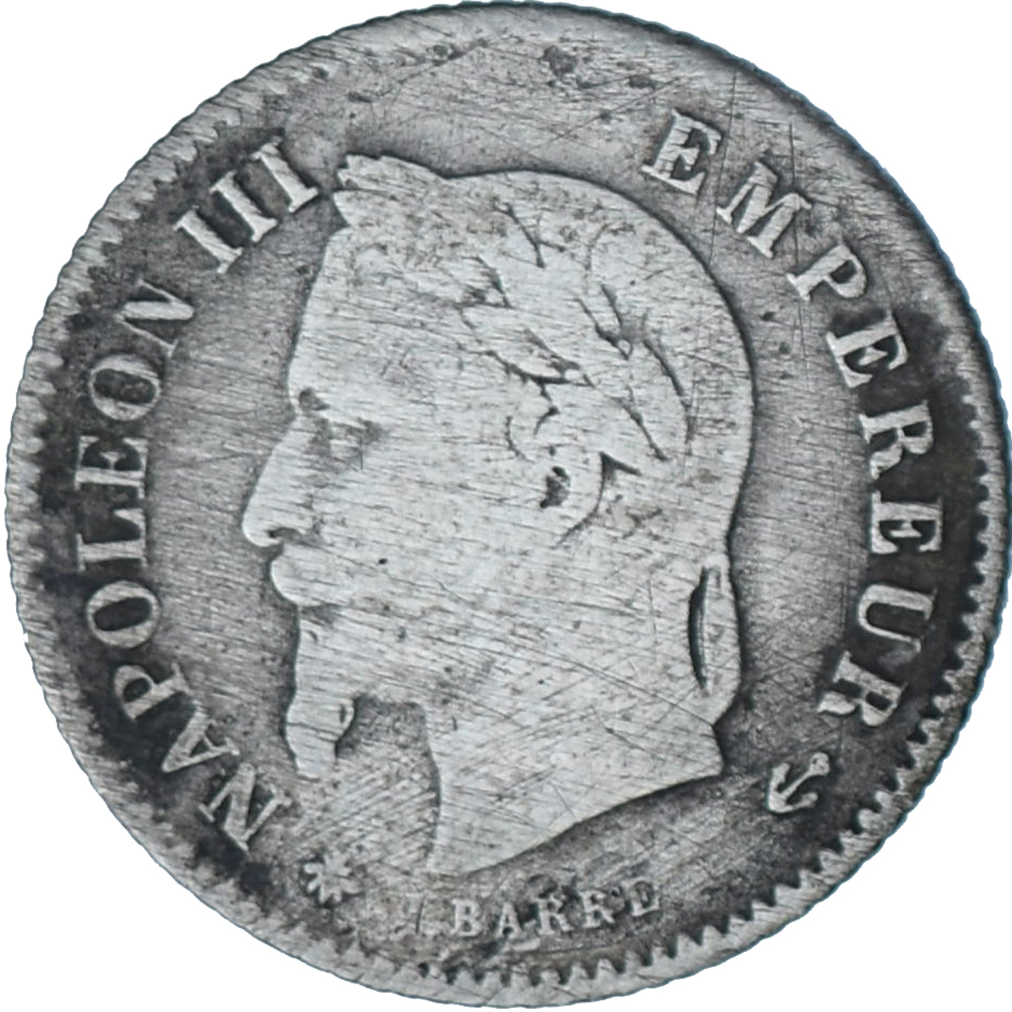 Munten, Frankrijk, Napoleon III, Napoléon III, 20 Centimes, 1867, Paris, ZF+