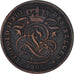 Moneda, Bélgica, Leopold II, 2 Centimes, 1905, MBC, Cobre, KM:35.1