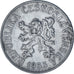 Moneta, Czechosłowacja, 10 Haleru, 1953, EF(40-45), Aluminium, KM:38