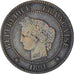 Moneta, Francia, Cérès, 2 Centimes, 1891, Paris, BB, Bronzo, KM:827.1