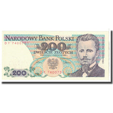 Billet, Pologne, 200 Zlotych, 1986, 1986-06-01, KM:144c, NEUF