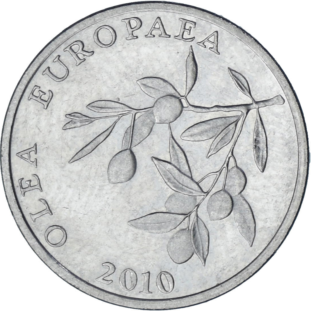 Coin, Croatia, 20 Lipa, 2010, EF(40-45), Nickel plated steel, KM:17
