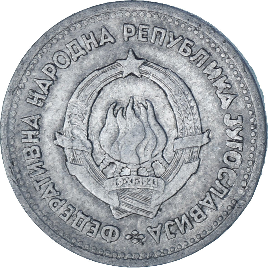 Monnaie, Yougoslavie, Dinar, 1953, TTB, Aluminium, KM:30