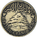 Moneta, Libano, 2 Piastres, 1925, Paris, BB+, Alluminio-bronzo, KM:4
