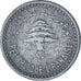 Münze, Lebanon, 5 Piastres, 1954, SS, Aluminium, KM:18
