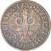 Moneda, Polonia, 2 Grosze, 1937, Warsaw, MBC, Bronce, KM:9a