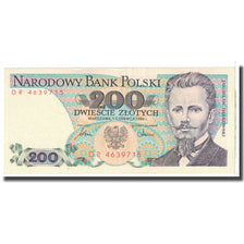 Geldschein, Polen, 200 Zlotych, 1986, 1986-06-01, KM:144c, UNZ