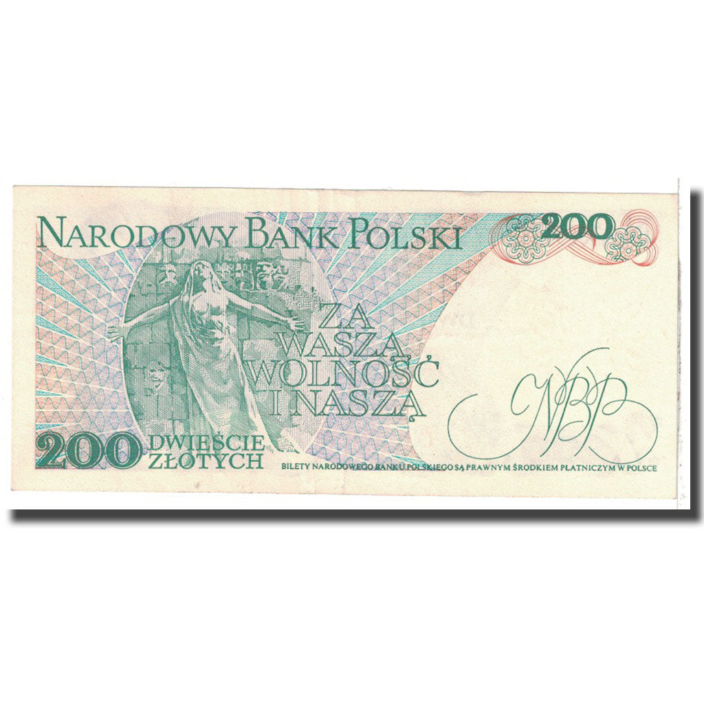 Geldschein, Polen, 200 Zlotych, 1986, 1986-06-01, KM:144c, UNZ