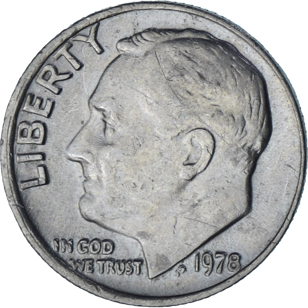 Estados Unidos da América, Roosevelt Dime, Dime, 1978, U.S. Mint, Philadelphia