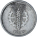 REPÚBLICA DEMOCRÁTICA ALEMANA, 5 Pfennig, 1948, Berlin, BC+, Aluminio, KM:2