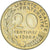 Francia, Marianne, 20 Centimes, 1988, Paris, SPL+, Alluminio-bronzo, KM:930