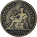 Francia, Chambre de commerce, 50 Centimes, 1927, Paris, BC+, Aluminio - bronce