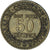 Frankrijk, Chambre de commerce, 50 Centimes, 1924, Paris, ZF, Aluminum-Bronze