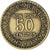 Frankrijk, Chambre de commerce, 50 Centimes, 1929, Paris, ZF, Aluminum-Bronze
