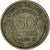 Frankrijk, Morlon, 50 Centimes, 1933, Paris, FR+, Aluminum-Bronze, KM:894.1
