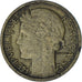 Francia, Morlon, 50 Centimes, 1938, Paris, BC+, Aluminio - bronce, KM:894.1