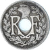 France, Lindauer, 5 Centimes, 1924, Poissy, EF(40-45), Copper-nickel, KM:875, Le