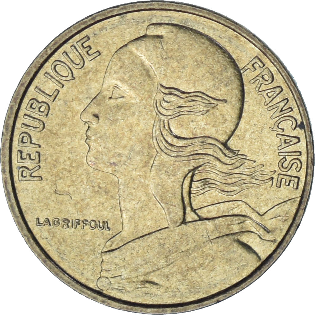 Frankrijk, Marianne, 5 Centimes, 1996, Paris, PR, Aluminum-Bronze, KM:933