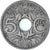 Francia, Marianne, 5 Centimes, 1922, Paris, MBC, Aluminio - bronce, KM:875