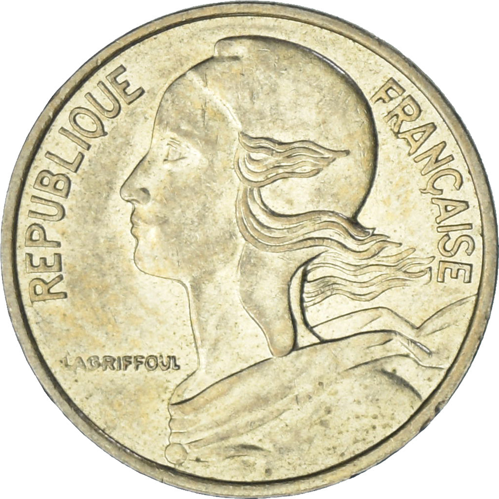 Frankrijk, Marianne, 5 Centimes, 1986, Paris, PR, Aluminum-Bronze, KM:933