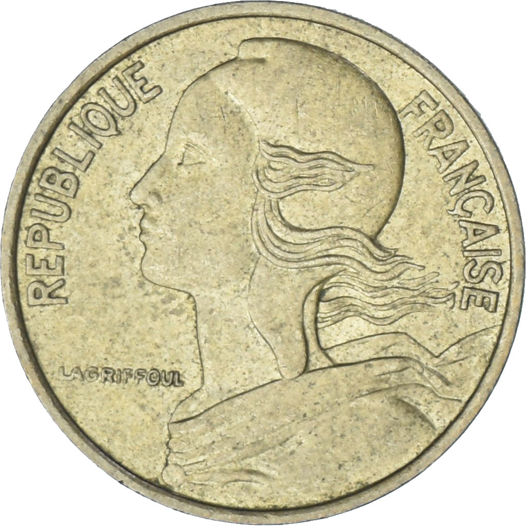 Frankrijk, Marianne, 5 Centimes, 1992, Paris, PR, Aluminum-Bronze, KM:933
