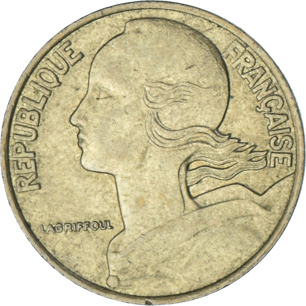 Frankrijk, Marianne, 5 Centimes, 1993, Paris, ZF+, Aluminum-Bronze, KM:933