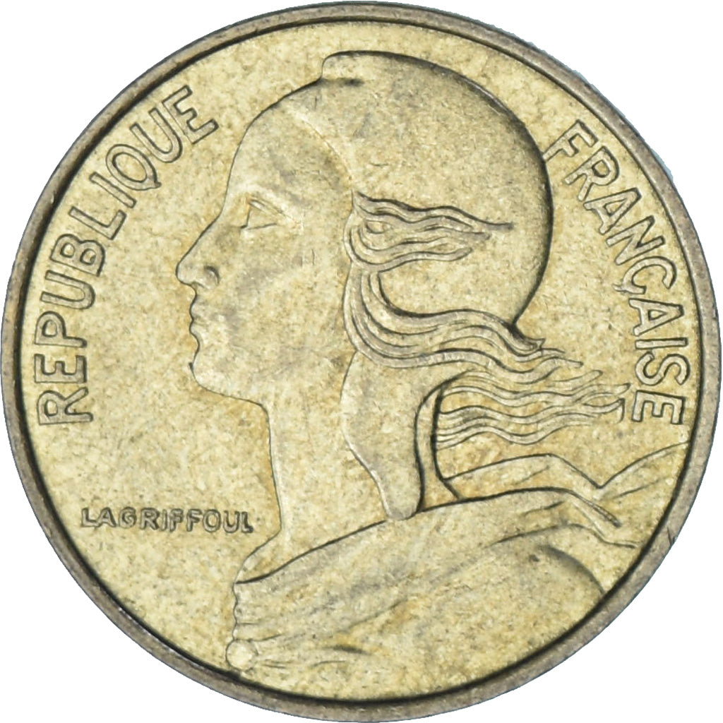 France, Marianne, 5 Centimes, 1996, Paris, EF(40-45), Aluminum-Bronze, KM:933