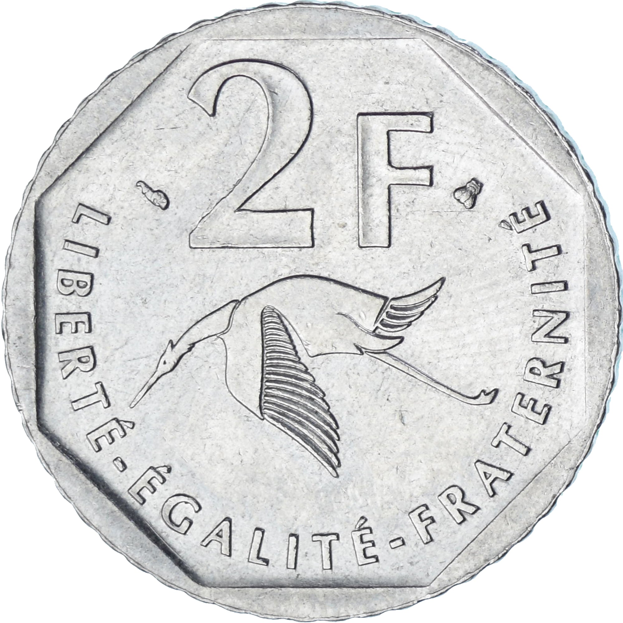 França, Guynemer, 2 Francs, 1997, Paris, AU(55-58), Níquel, KM:1187