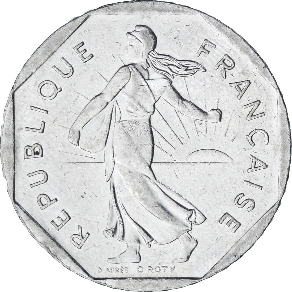 Frankreich, Semeuse, 2 Francs, 1998, Paris, VZ, Nickel, KM:942.1, Gadoury:547