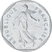 França, Semeuse, 2 Francs, 2000, Paris, AU(55-58), Níquel, KM:942.1