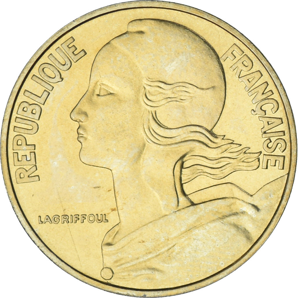 Frankrijk, Marianne, 20 Centimes, 1984, Paris, PR, Aluminum-Bronze, KM:930