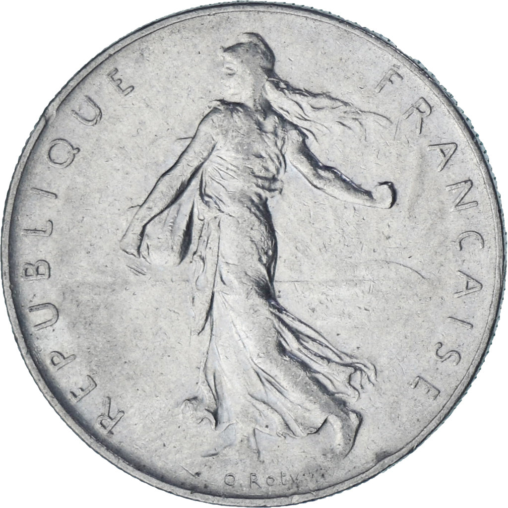 França, Semeuse, Franc, 1965, Paris, VF(30-35), Níquel, KM:925.2, Gadoury:474