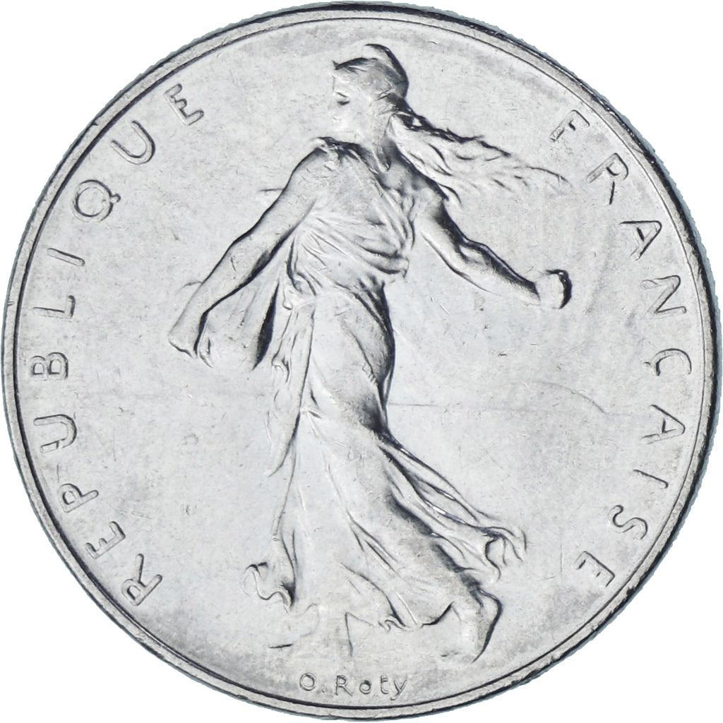 França, Semeuse, Franc, 1999, Paris, EF(40-45), Níquel, KM:925.2, Gadoury:474