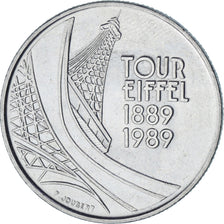 Frankreich, Tour Eiffel, 5 Francs, 1989, Paris, VZ, Nickel, KM:968, Gadoury:772