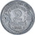 Frankreich, Morlon, 2 Francs, 1948, Beaumont - Le Roger, S+, Aluminium