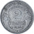 Francja, Morlon, 2 Francs, 1949, Beaumont - Le Roger, EF(40-45), Aluminium