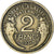 Francja, Morlon, 2 Francs, 1931, AU(55-58), Aluminium-Brąz, KM:886, Gadoury:535