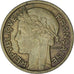 Francia, Morlon, 2 Francs, 1941, MB, Alluminio-bronzo, KM:886, Gadoury:535