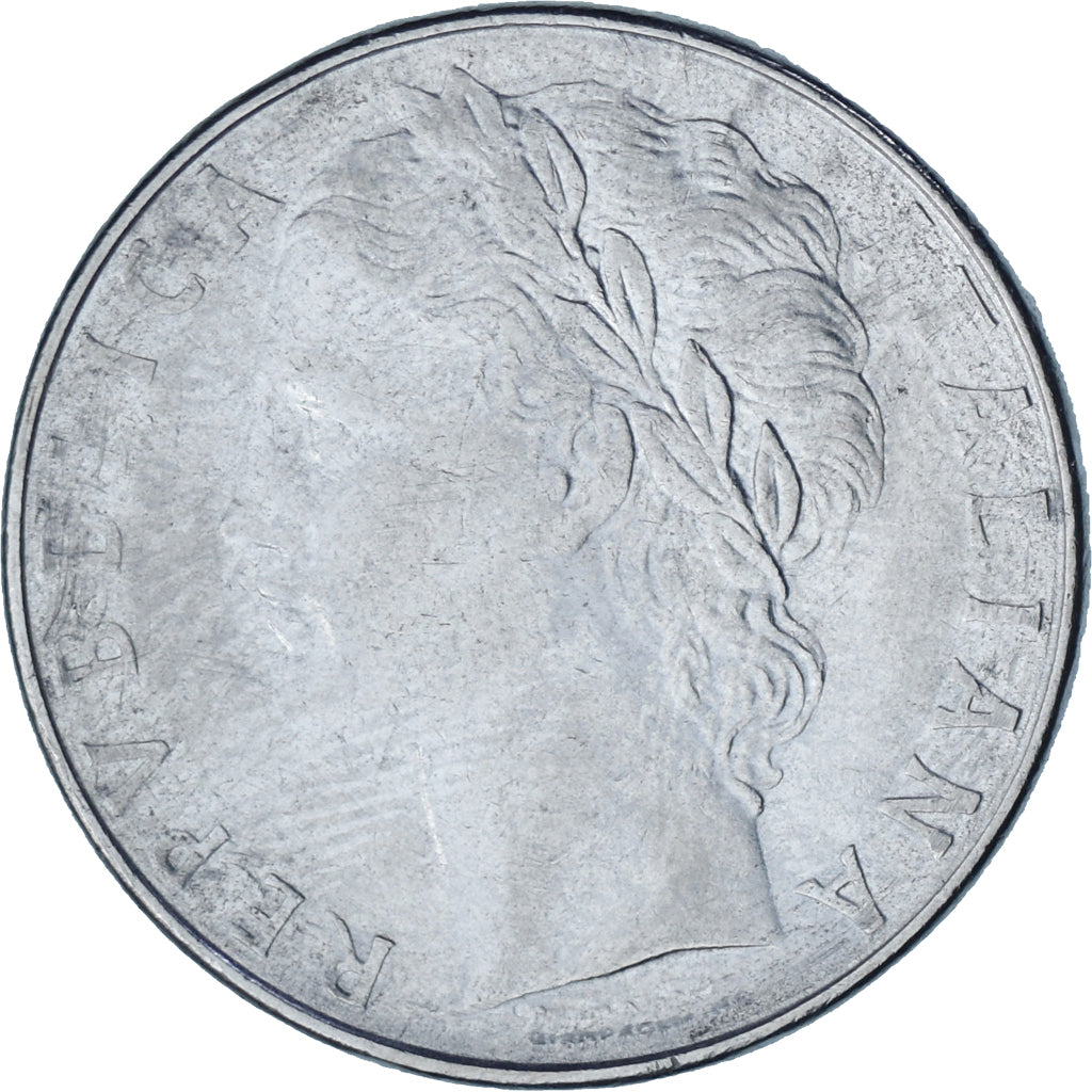 Italia, Morlon, 100 Lire, 1978, MBC, Acmonital (ferritique), KM:96.1