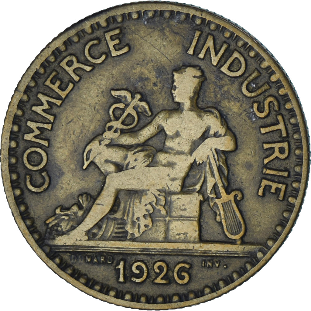 França, Chambre de commerce, 2 Francs, 1926, Paris, EF(40-45)