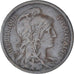 Francja, 10 Centimes, 1917, AU(55-58), Brązowy