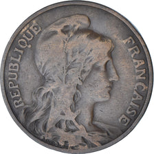 Francia, 10 Centimes, 1899, BB+, Bronzo