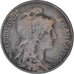 Frankrijk, 10 Centimes, 1899, ZF+, Bronzen