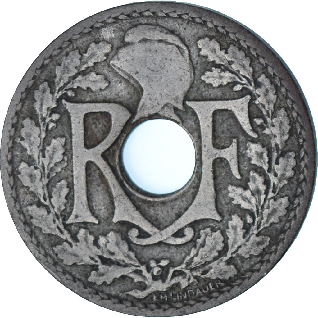 Francia, Lindauer, 10 Centimes, 1917, Paris, SPL-, Rame-nichel, KM:866a