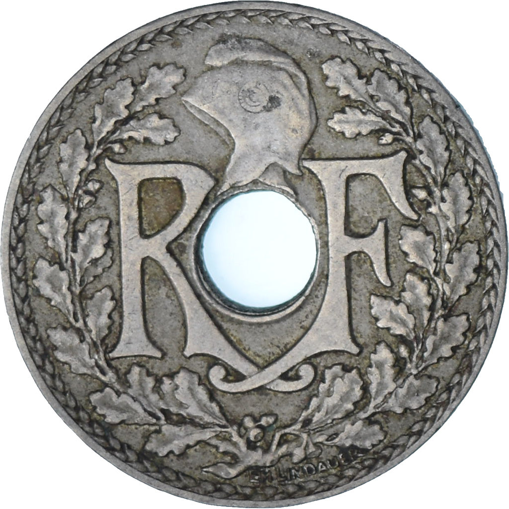 França, 10 Centimes, 1928, EF(40-45), Cobre-níquel