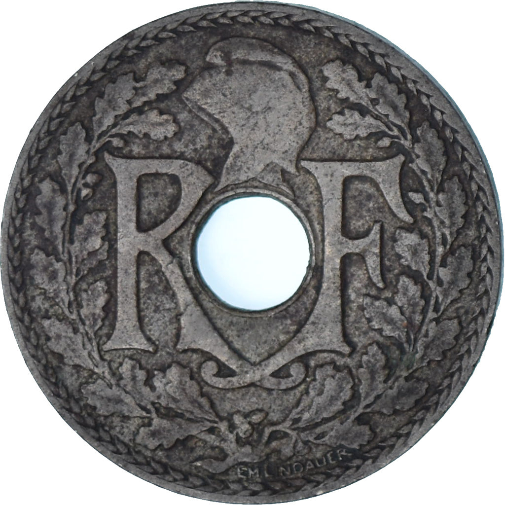 Frankrijk, 10 Centimes, 1928, PR, Cupro-nikkel