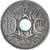 Frankreich, Lindauer, 10 Centimes, 1933, SS+, Kupfer-Nickel, KM:866a
