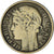 France, Morlon, Franc, 1931, AU(55-58), Aluminum-Bronze, KM:885, Gadoury:470