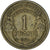 Francia, Morlon, Franc, 1934, BC+, Aluminio - bronce, KM:885, Gadoury:470